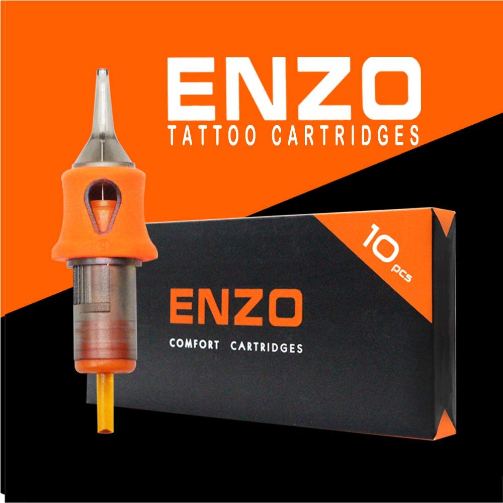 ROUND LINERS - ENZO COMFORT TATTOO CARTRIDGES (USA)